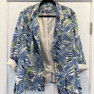 Vintage 80s Palm Blazer